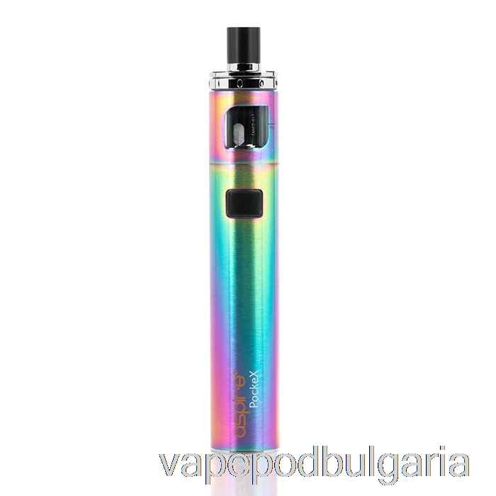 Vape Bulgaria Aspire Pockex Aio Starter Kit Rainbow
